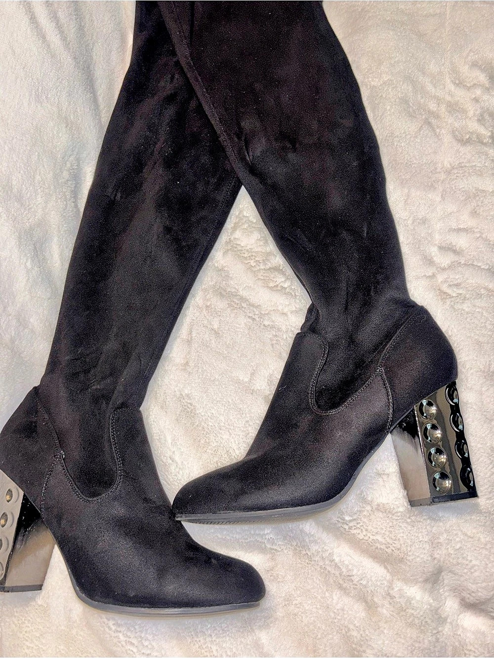 Black Over-the-Knee Boots